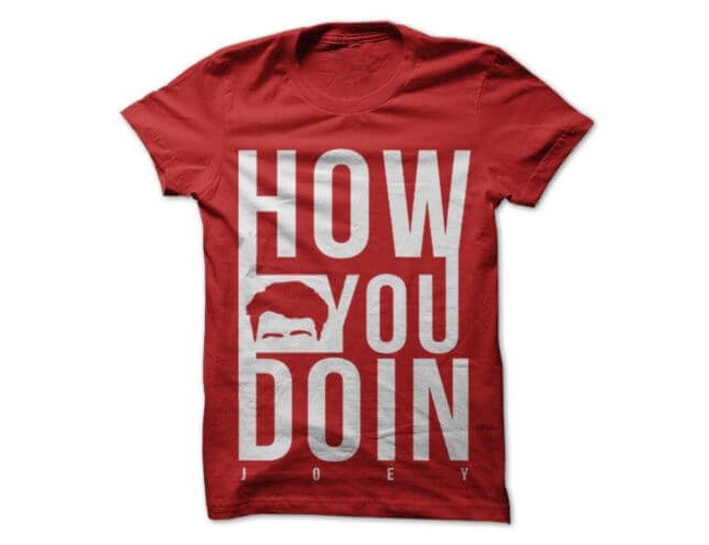 HOW YOU DOING JOEY TEE - T-shirt